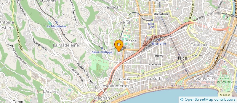 localisation de l'entreprise RENAISSANCE à NICE