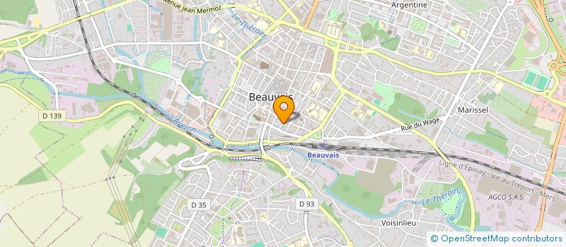 localisation de l'entreprise RENAISSANCE  COURBEVOIE