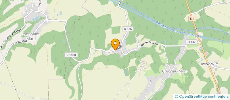 localisation de l'entreprise RENAISSANCE  CRECY-AU-MONT