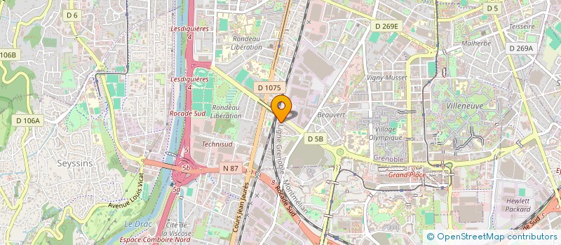 localisation de l'entreprise RENAISSANCE à GRENOBLE