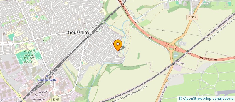 localisation de l'entreprise RENAISSANCE à GOUSSAINVILLE