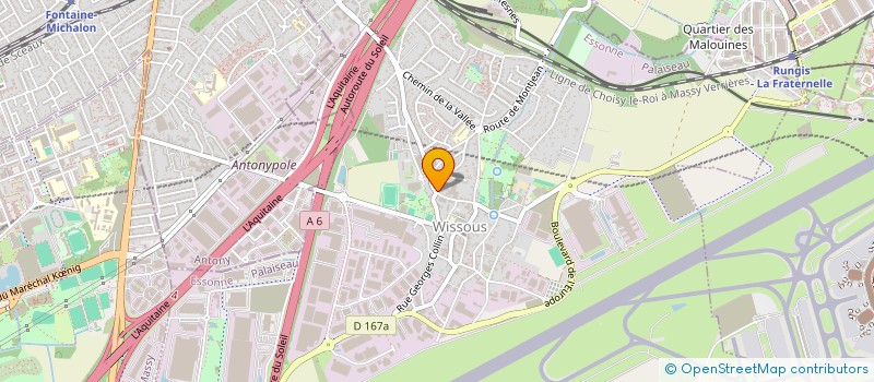localisation de l'entreprise RENAISSANCE à WISSOUS