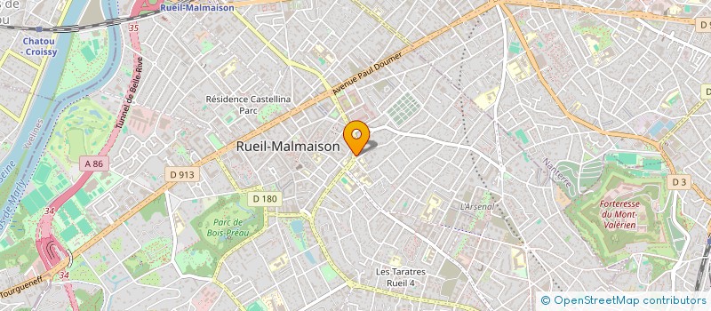 localisation de l'entreprise RENAISSANCE à RUEIL-MALMAISON
