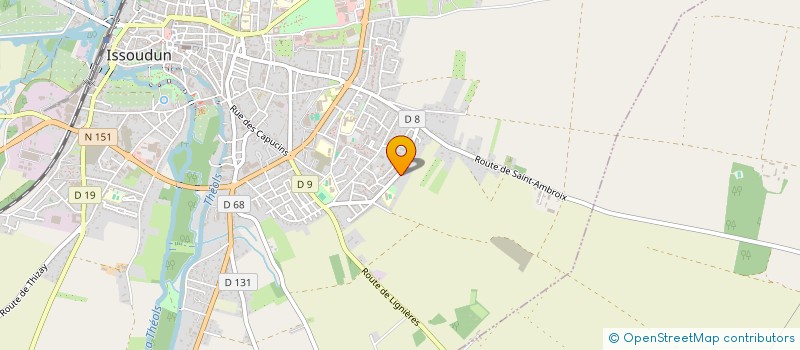 localisation de l'entreprise RENAISSANCE à ISSOUDUN