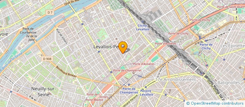 localisation de l'entreprise RENAISSANCE AP à LEVALLOIS-PERRET