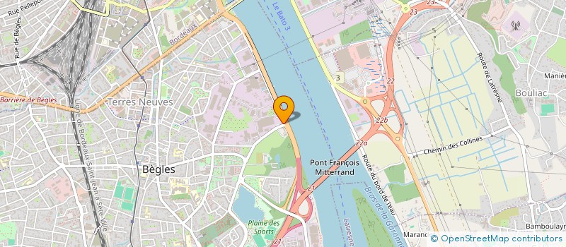 localisation de l'entreprise RENAISSANCE COURTAGE à BEGLES