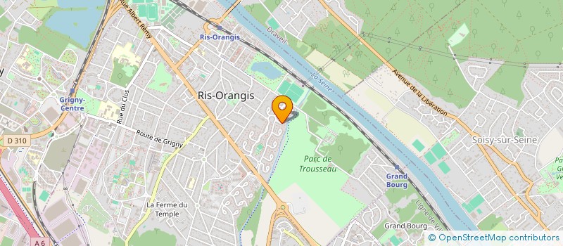 localisation de l'entreprise RENAISSANCE CULTURE RIS-ORANGIS à RIS-ORANGIS