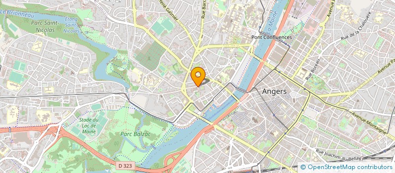 localisation de l'entreprise RENAISSANCE DE LA DOUTRE à ANGERS