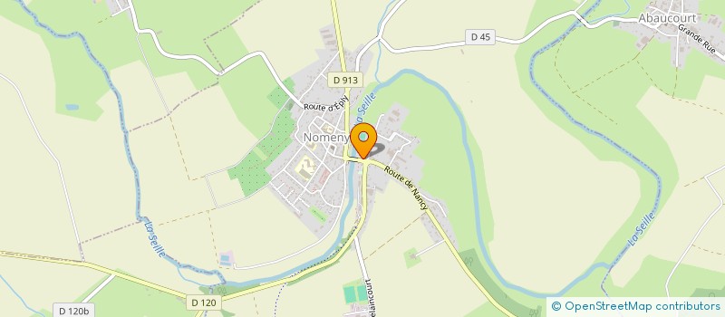 localisation de l'entreprise RENAISSANCE DE LA SEILLE HORIZON 2000  NOMENY
