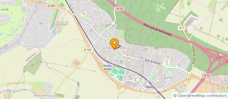 localisation de l'entreprise RENAISSANCE DE LA VIA FRANCIGENA ET DES CHEMINS DE ROME EN FRANCE à NOISY-LE-ROI