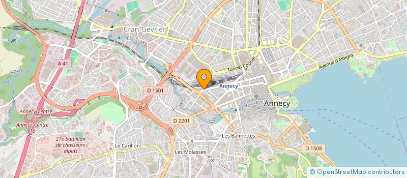 localisation de l'entreprise RENAISSANCE DES ORGUES DE LA PAROISSE STE THERESE à ANNECY