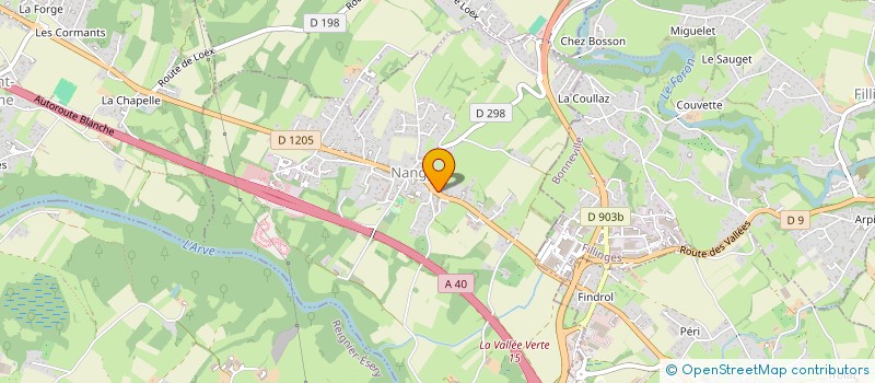 localisation de l'entreprise RENAISSANCE DES SIRES DE NANGY  NANGY