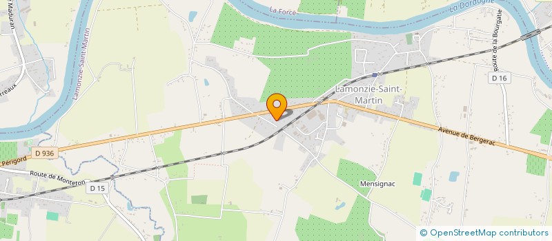 localisation de l'entreprise RENAISSANCE DU PERIGORD à LAMONZIE-ST-MARTIN