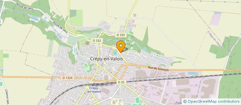 localisation de l'entreprise RENAISSANCE ET TRADITIONS  CREPY-EN-VALOIS