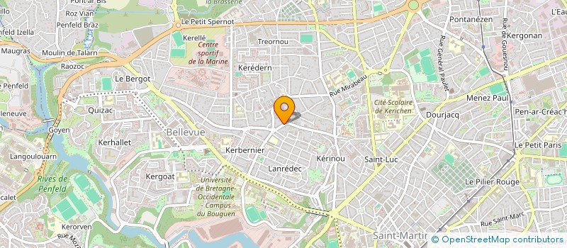 localisation de l'entreprise RENAISSANCE  - FINISTERE à BREST