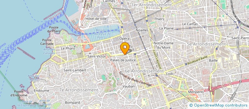 localisation de l'entreprise RENAISSANCE FORMATION  MARSEILLE