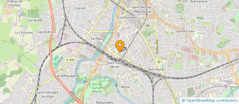 localisation de l'entreprise RENAISSANCE IMPERIALE  LE MANS