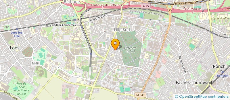 localisation de l'entreprise RENAISSANCE IVOIRE à LILLE