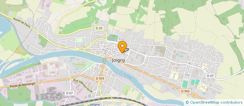 localisation de l'entreprise RENAISSANCE JOIGNY à VALRAVILLON