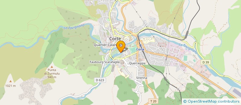 localisation de l'entreprise RENAISSANCE L ORGUE CORSE à CORTE