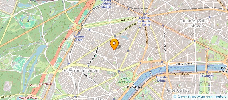 localisation de l'entreprise RENAISSANCE LE PARC à PARIS