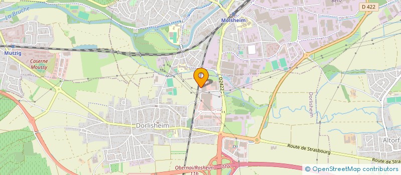 localisation de l'entreprise RENAISSANCE & LOGISTIQUE SAS  DORLISHEIM