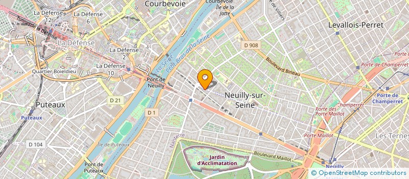 localisation de l'entreprise RENAISSANCE LUXURY à NEUILLY-SUR-SEINE