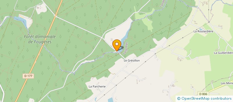 localisation de l'entreprise RENAISSANCE MOULIN SAINT FRANCOIS  LANDEAN