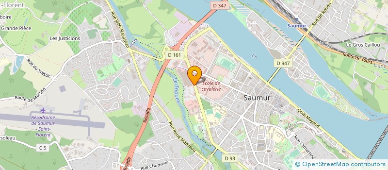 localisation de l'entreprise RENAISSANCE MULTI SERVICES  SAUMUR