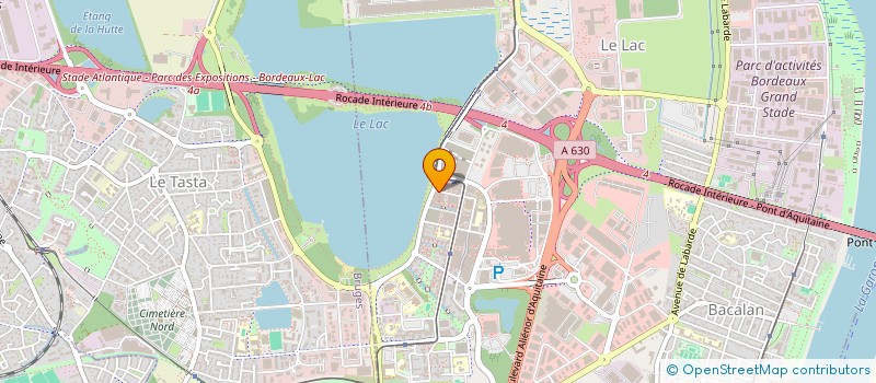 localisation de l'entreprise RENAISSANCE WINE & SPIRIT  BORDEAUX