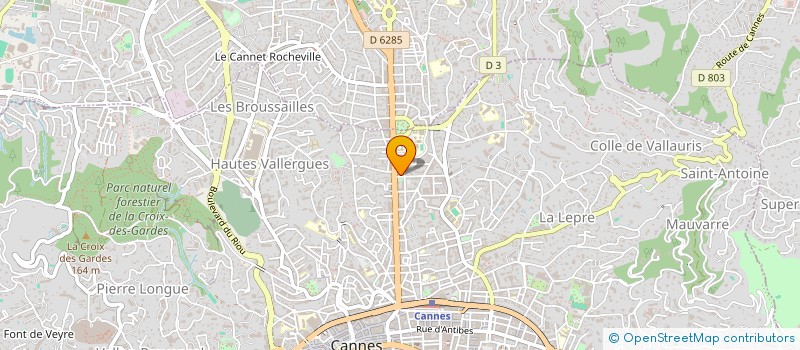 localisation de l'entreprise RENAISSENS EDITION ET CONCOURS  CANNES