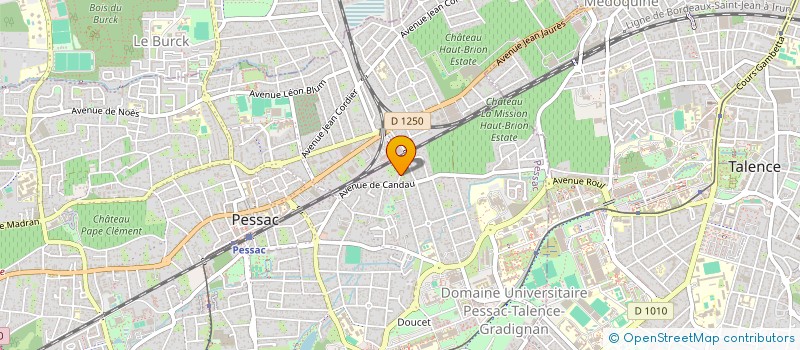 localisation de l'entreprise RENAITRE INTERNATIONAL à PESSAC