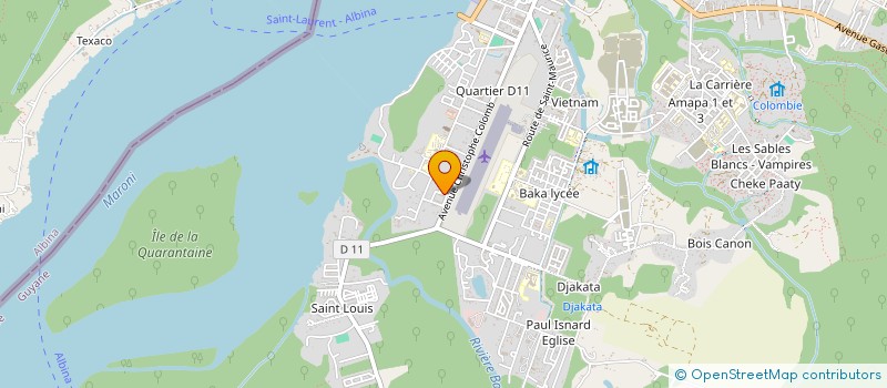 localisation de l'entreprise RENAL CARE UNIT à SAINT-LAURENT-DU-MARONI