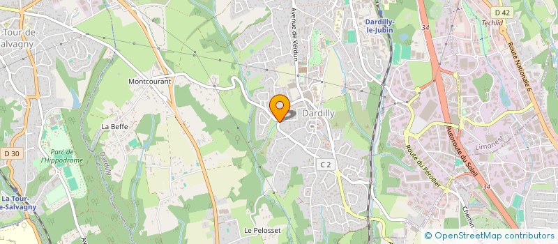 localisation de l'entreprise RENALIA INVEST  DARDILLY
