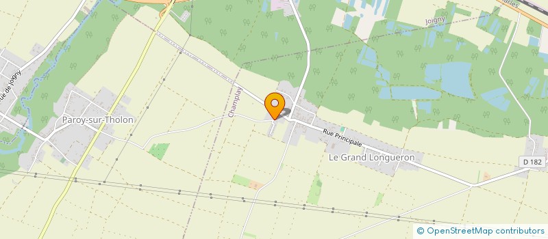 localisation de l'entreprise RENALINE  LA FERTE-LOUPIERE