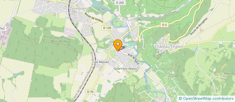 localisation de l'entreprise RENAN-VINCENT CORP  LADOYE-SUR-SEILLE