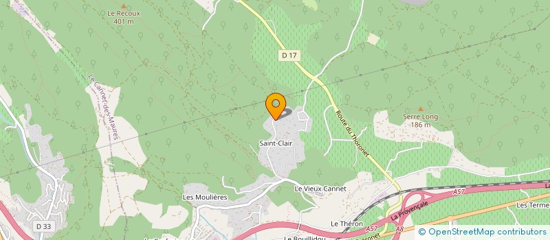 localisation de l'entreprise RENANGE  LE CANNET-DES-MAURES