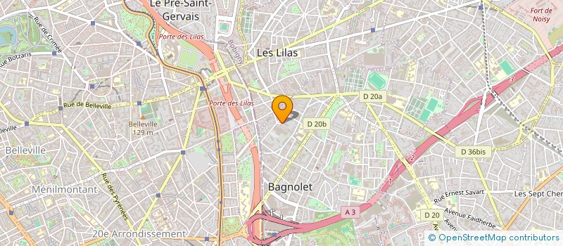localisation de l'entreprise RENAPUR FRANCE à BAGNOLET