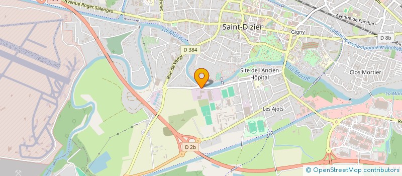 localisation de l'entreprise RENARC-EN-CIEL  SAINT-DIZIER