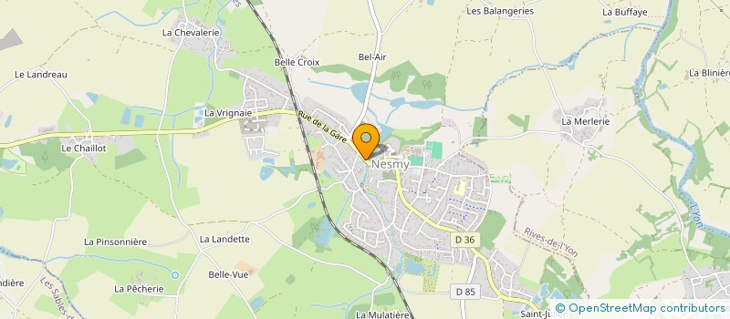 localisation de l'entreprise RENARD  NESMY