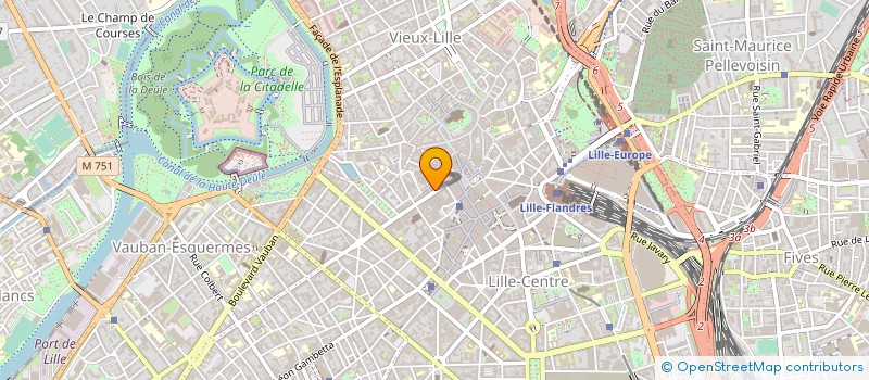 localisation de l'entreprise RENARD AUDIOLOGIE à LILLE