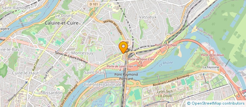 localisation de l'entreprise RENARD BRANDAM  CALUIRE-ET-CUIRE