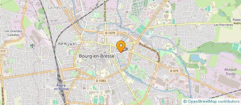 localisation de l'entreprise RENARD & CARAMEL à BOURG-EN-BRESSE