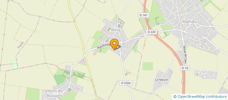 localisation de l'entreprise RENARD CONSTRUCTIONS à ANISY