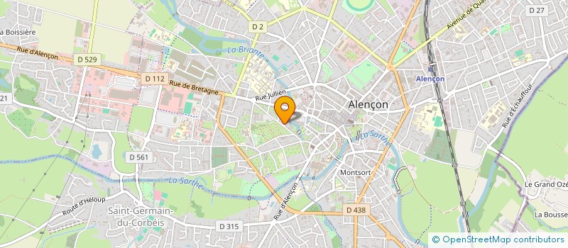 localisation de l'entreprise RENARD CONSULTING à ALENCON