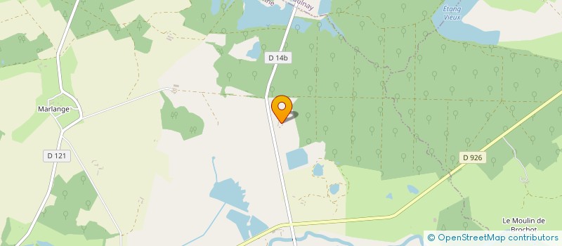 localisation de l'entreprise RENARD-DUVERGER à MEZIERES-EN-BRENNE