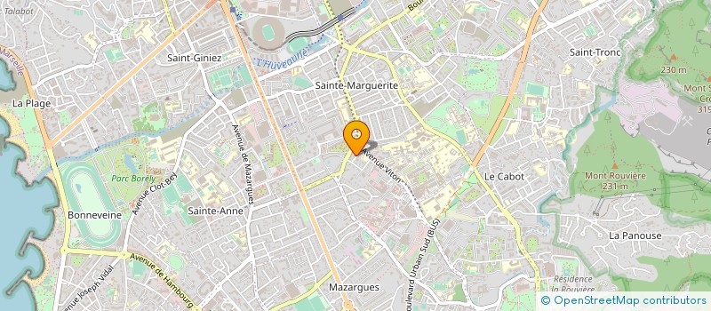 localisation de l'entreprise RENARD ET CIE VTE LAINES à MARSEILLE