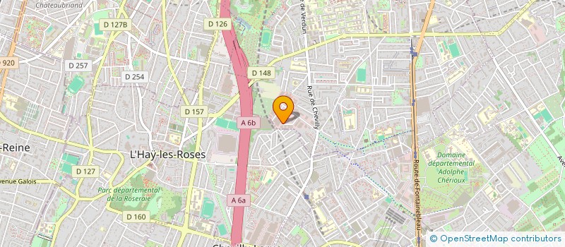 localisation de l'entreprise RENARD ET SACQUET à VILLEJUIF