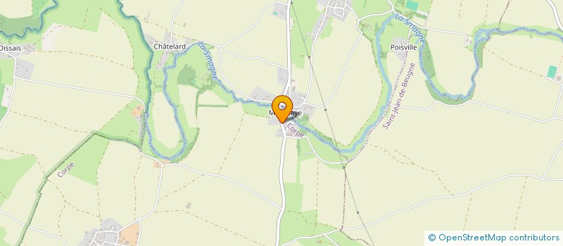 localisation de l'entreprise RENARD - GUERIN  CORPE