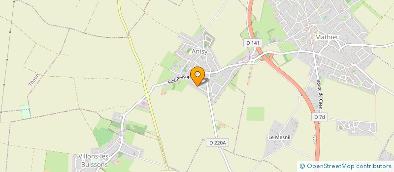 localisation de l'entreprise RENARD INVEST  ANISY